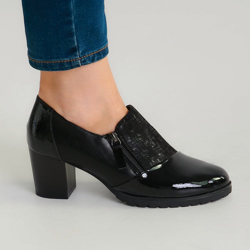 Allegra - Mocassino Comfort con tacco