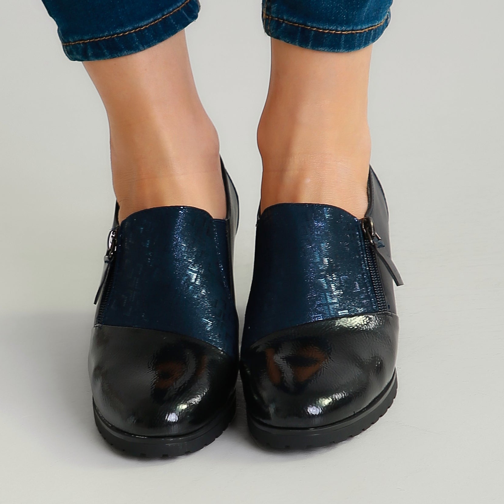 Allegra - Mocassino Comfort con tacco
