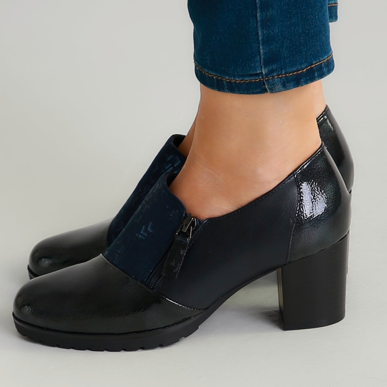 Allegra - Mocassino Comfort con tacco