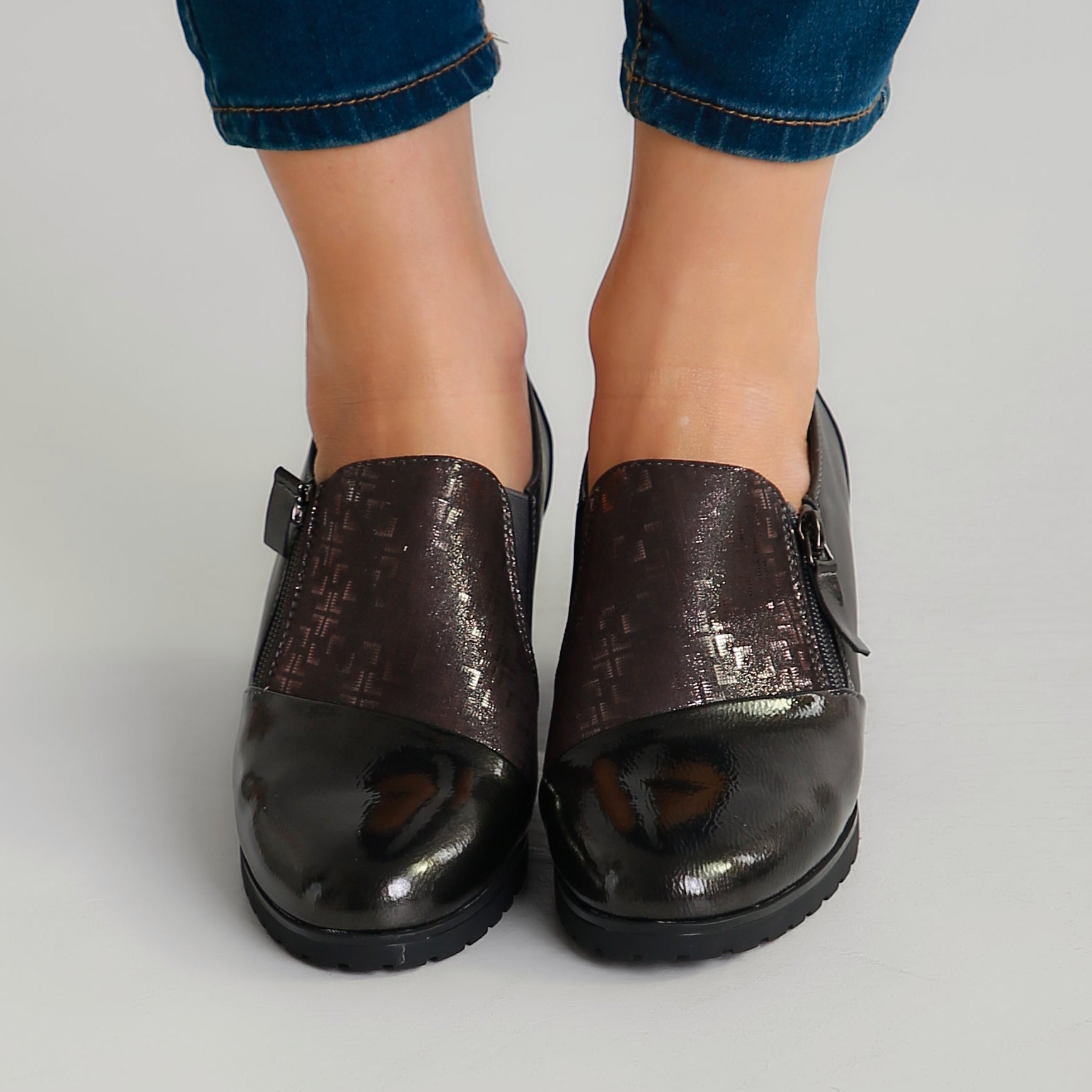 Allegra - Mocassino Comfort con tacco