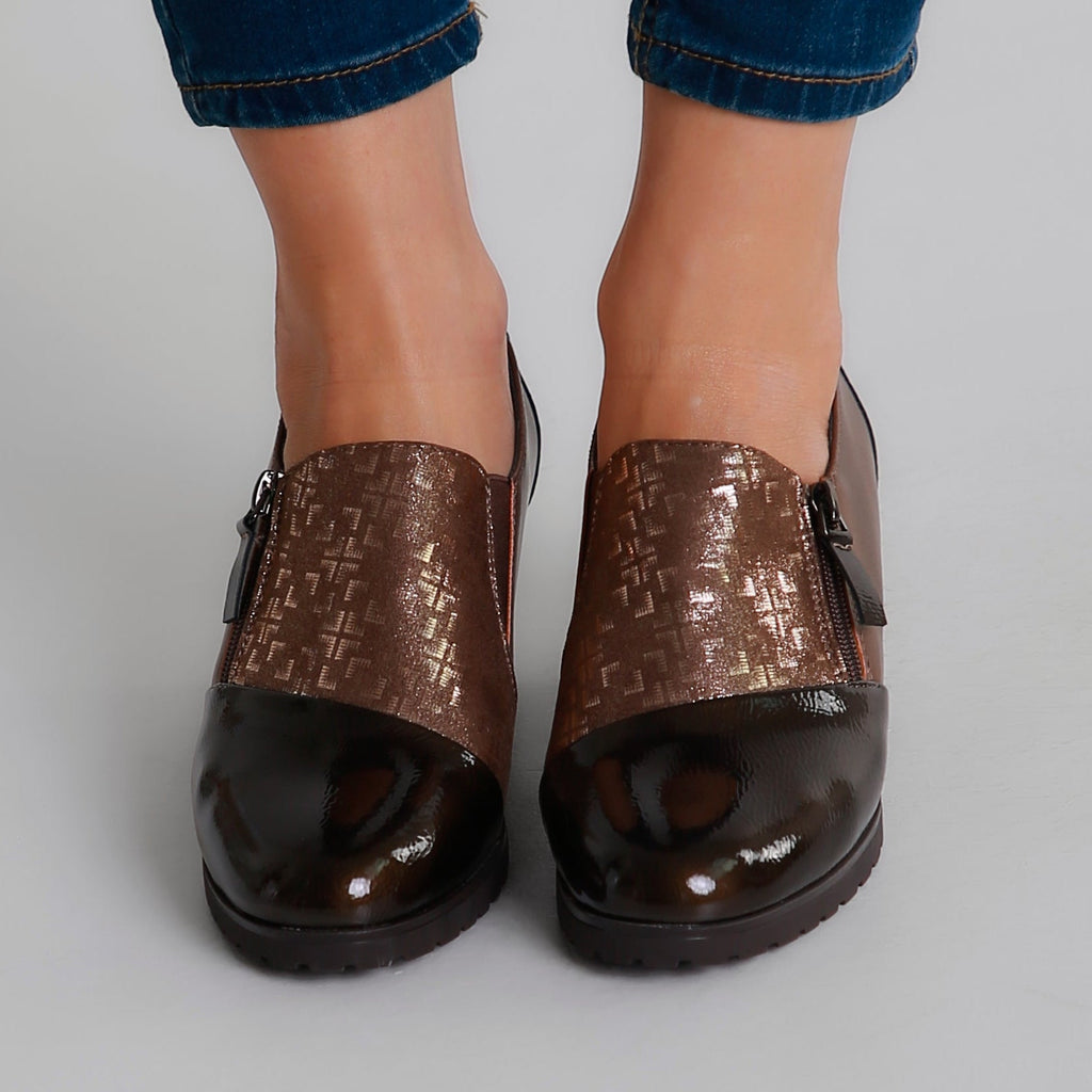 Allegra - Mocassino Comfort con tacco
