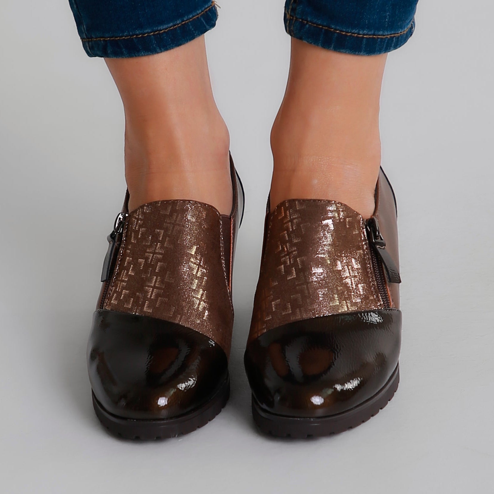 Allegra - Mocassino Comfort con tacco