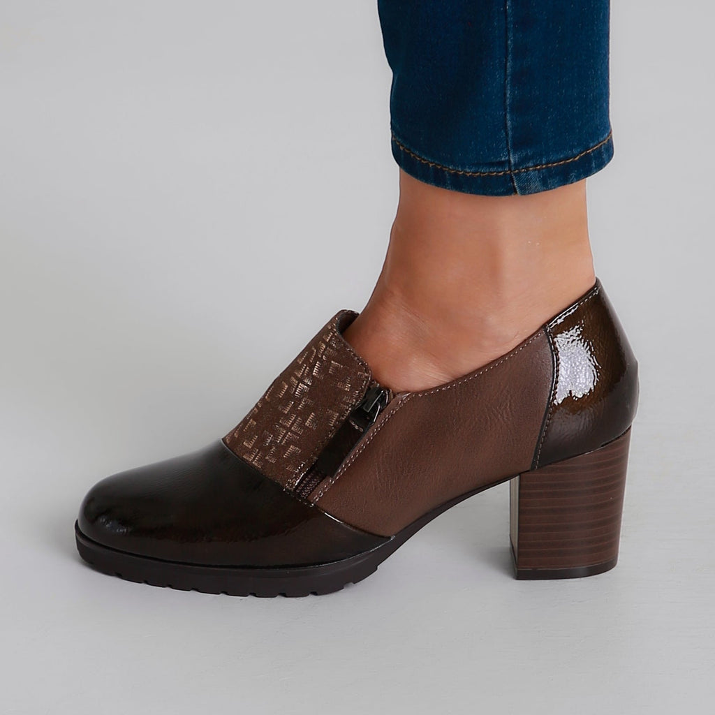 Allegra - Mocassino Comfort con tacco