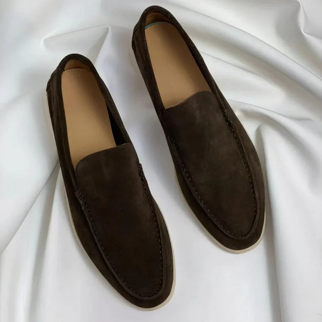 Lorenzo | Mocasín premium de ante
