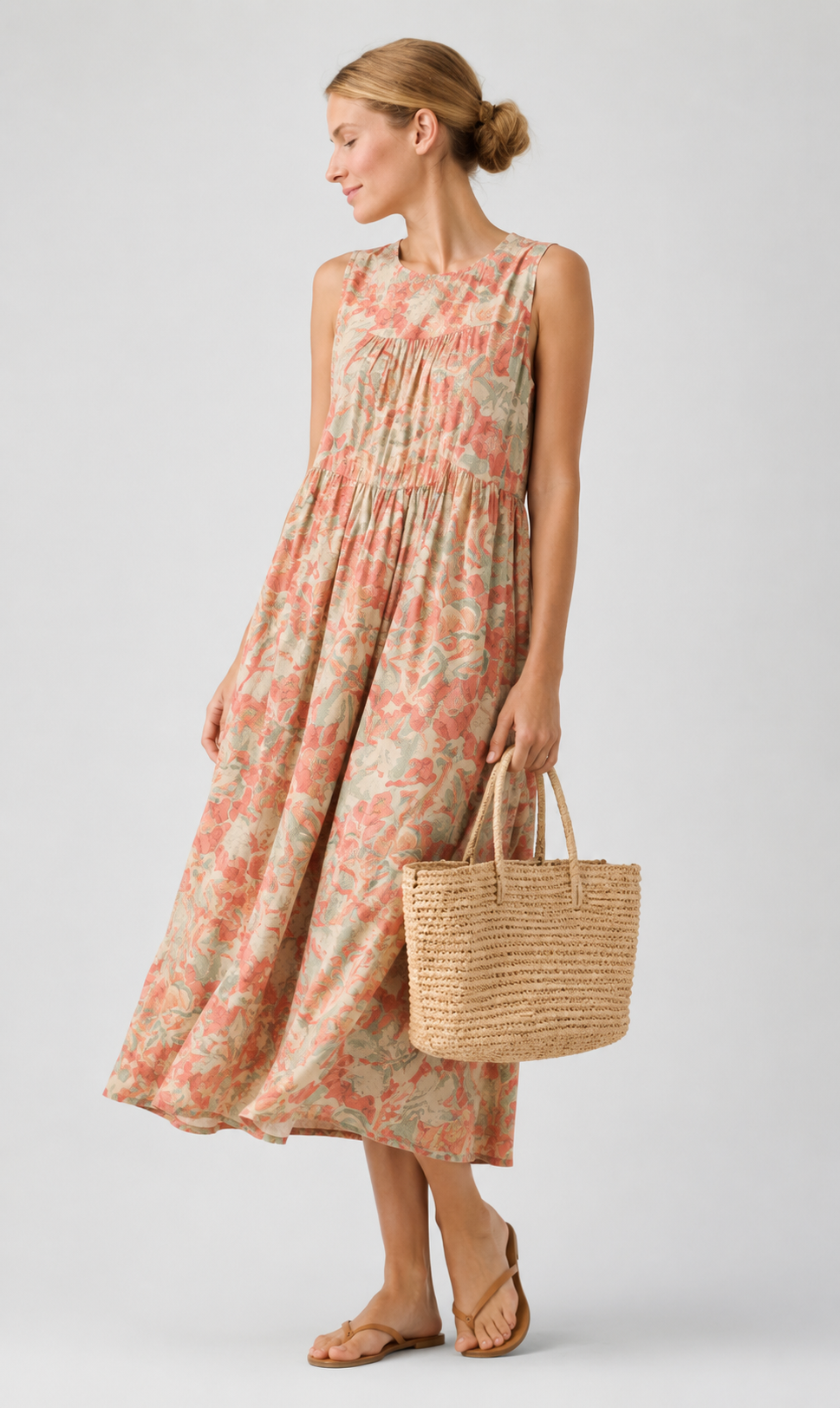 Beth™ | Vestido Midi Floral