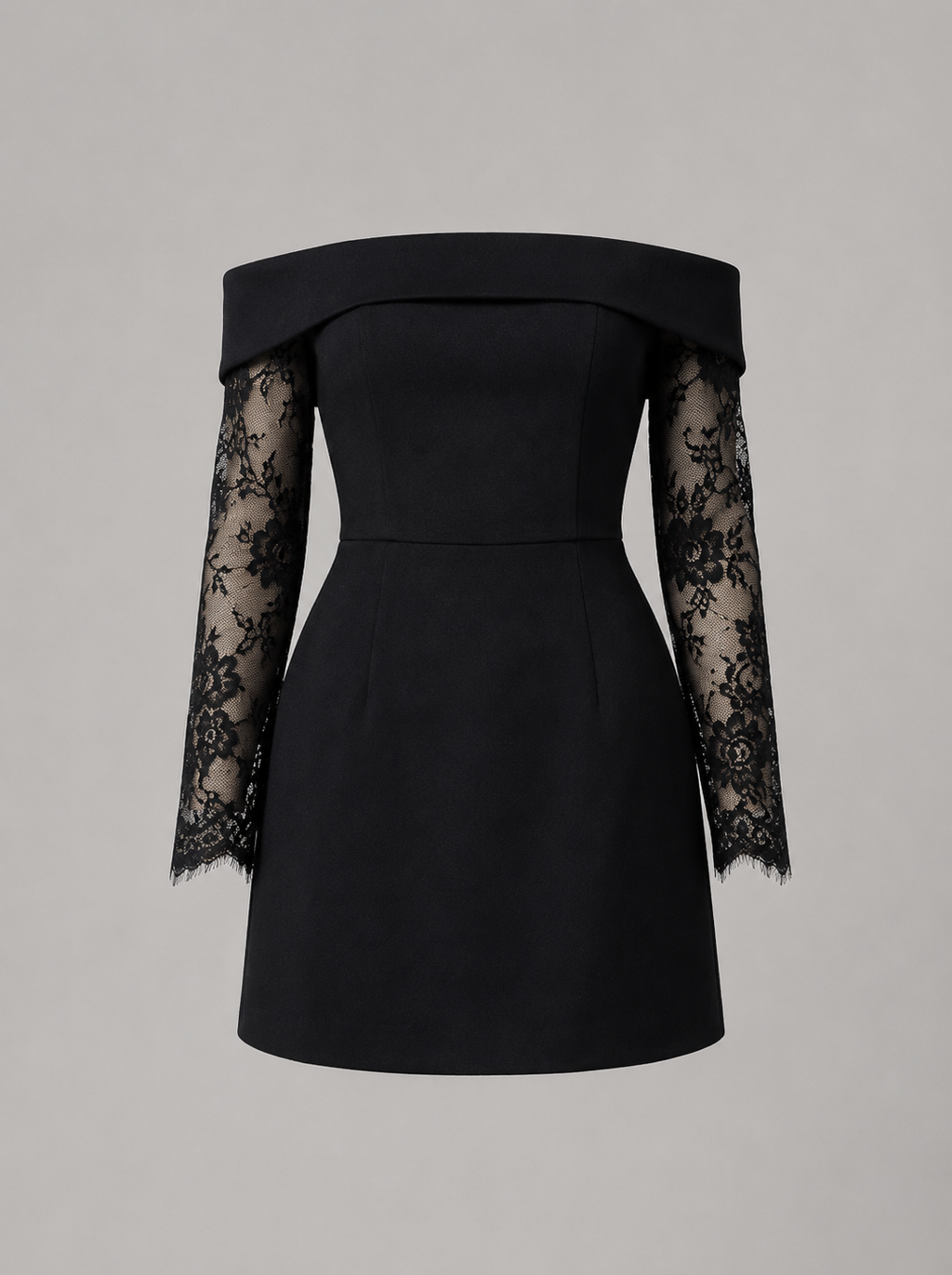 Valeria™ | Vestido Bardot de Encaje