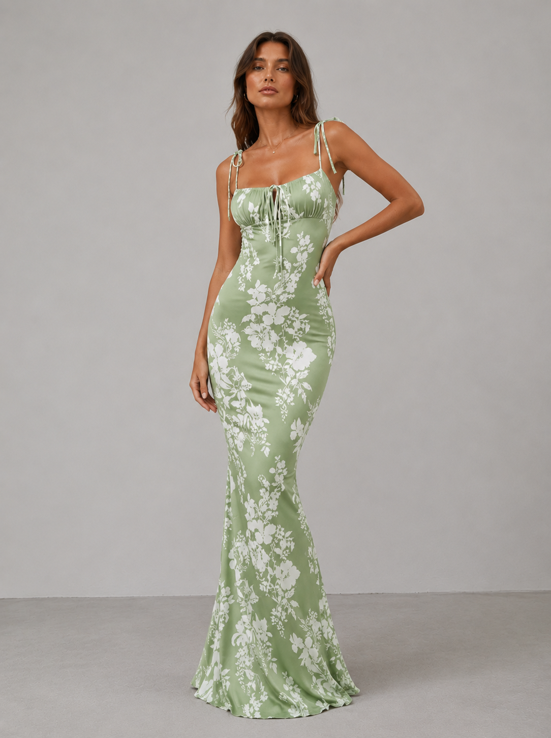Klara™ | Vestido Maxi Floral Elegante
