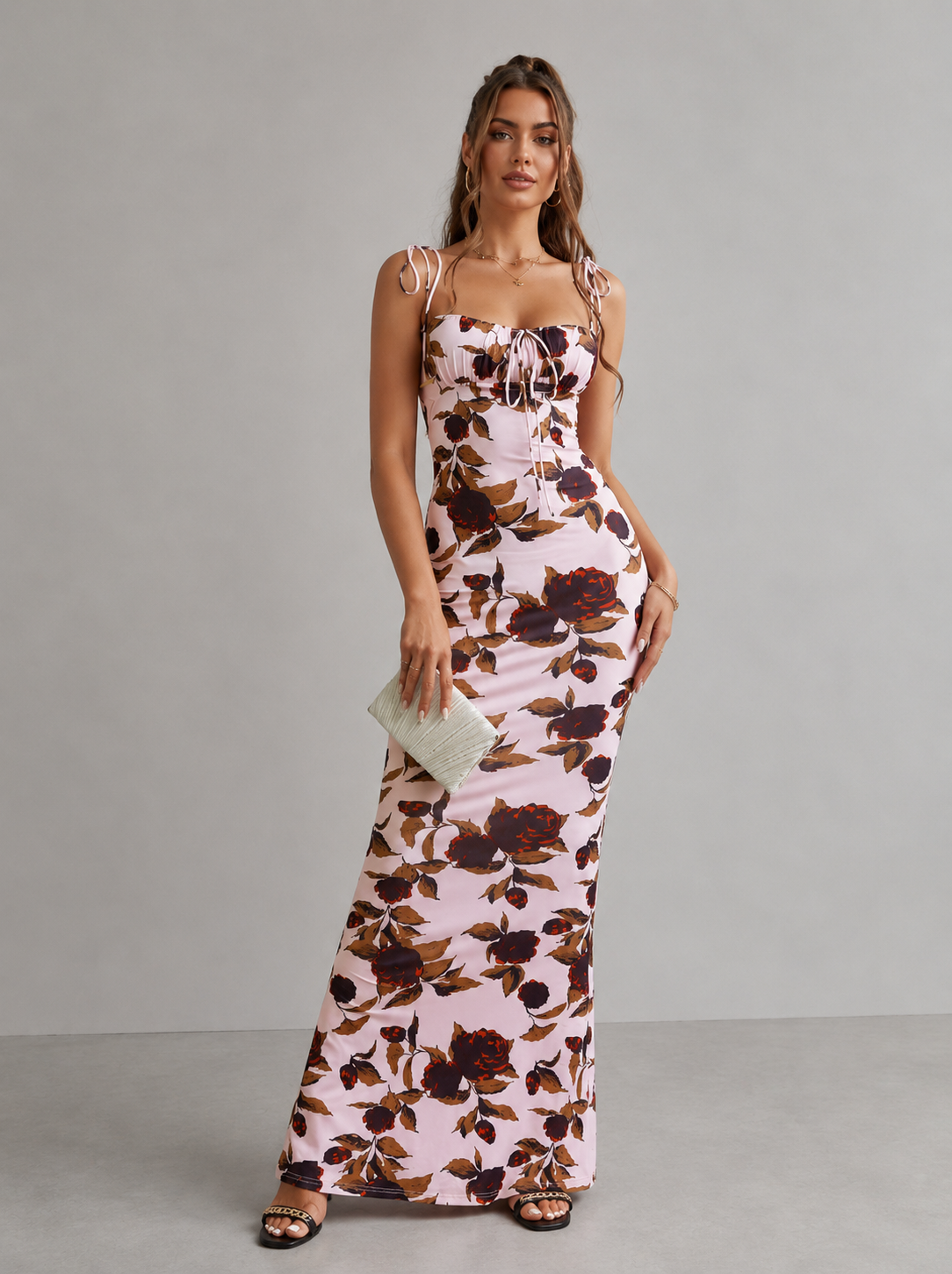 Klara™ | Vestido Maxi Floral Elegante