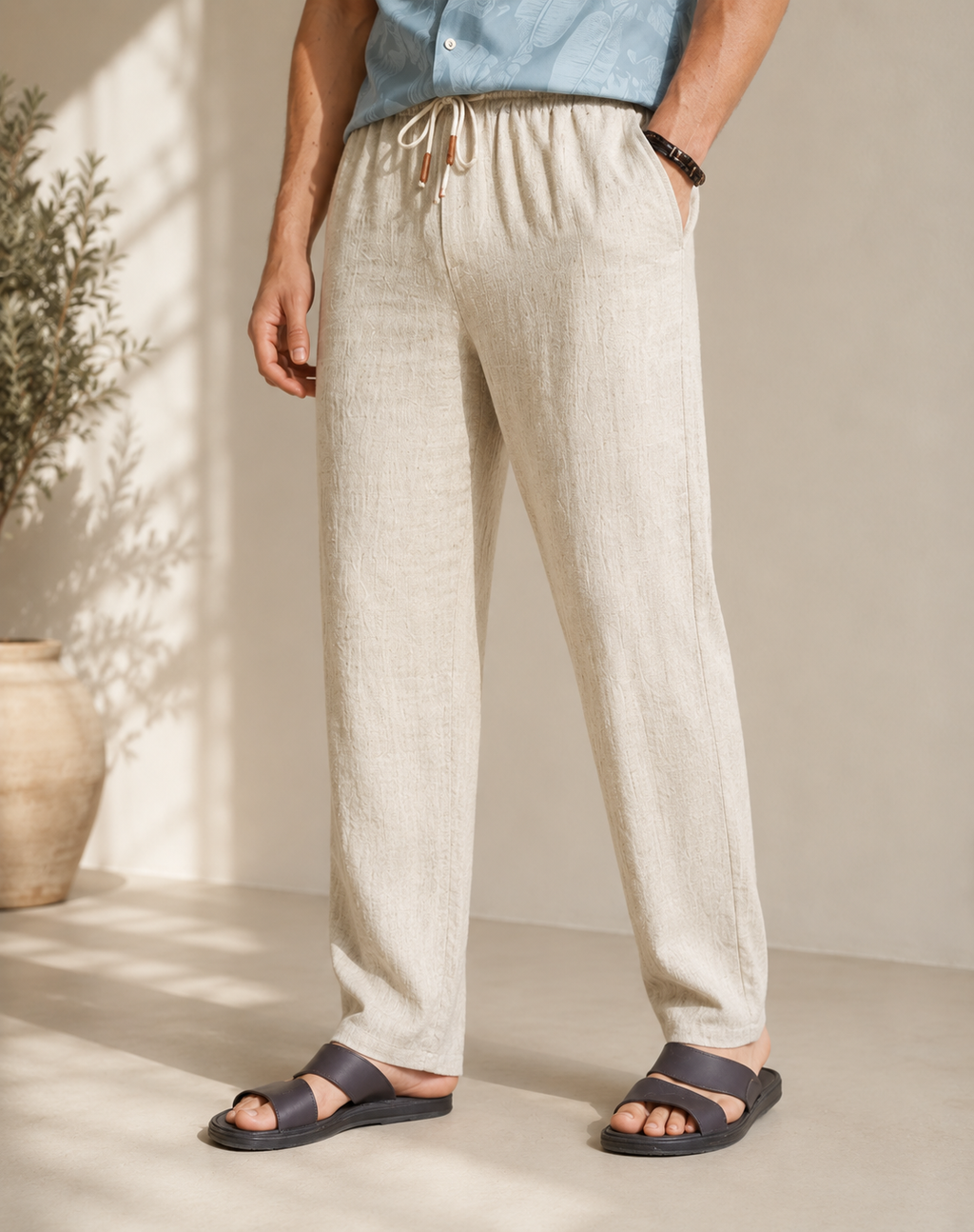 Elegantes pantalones de verano