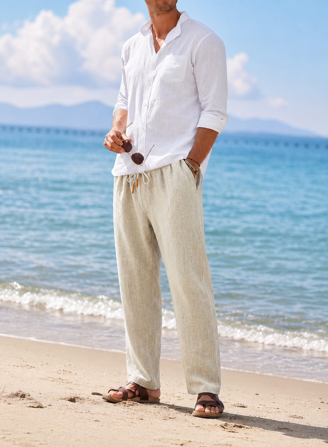 Elegantes pantalones de verano