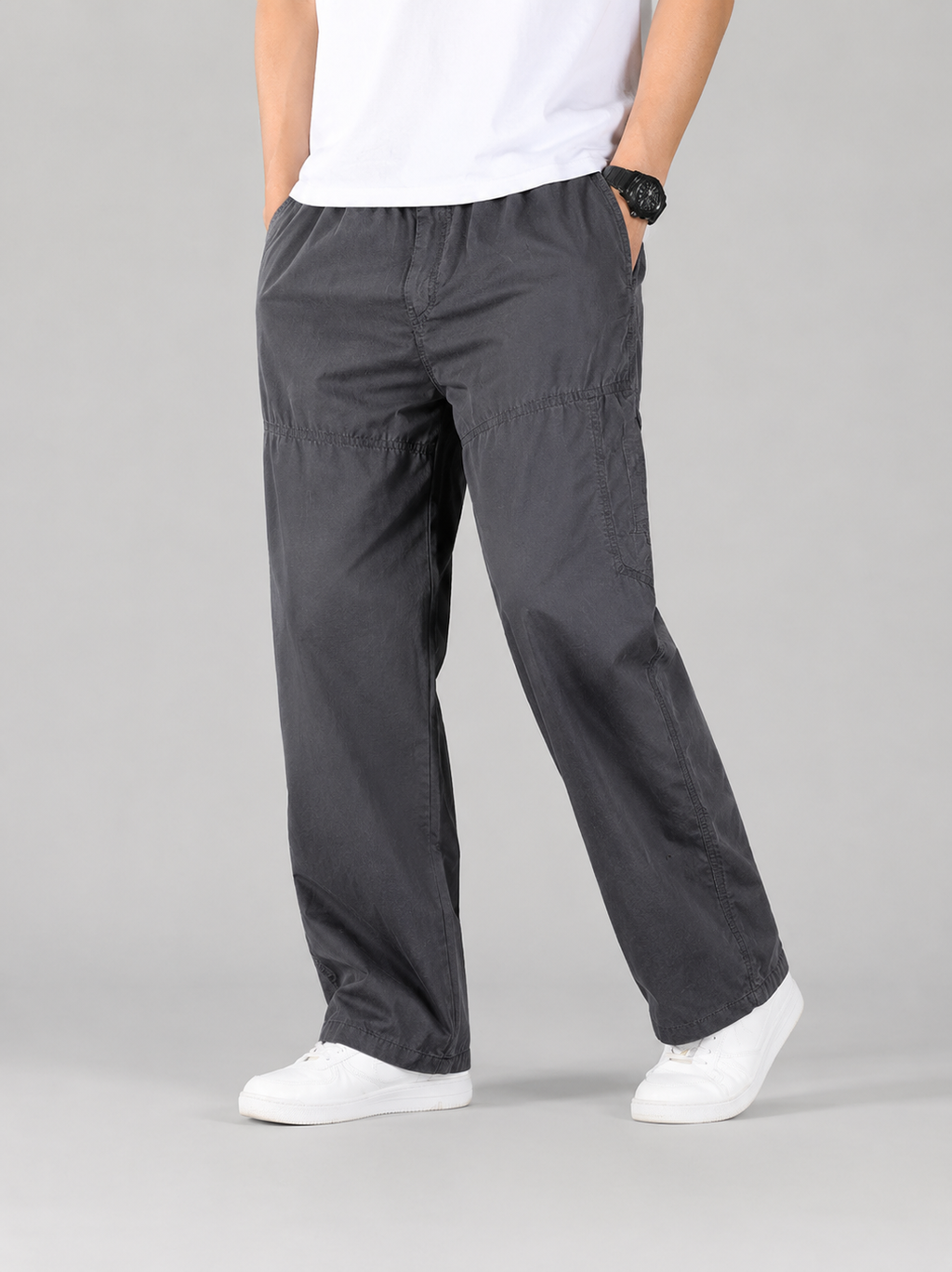 Auren™ | Pantalón Cargo Urban Flex
