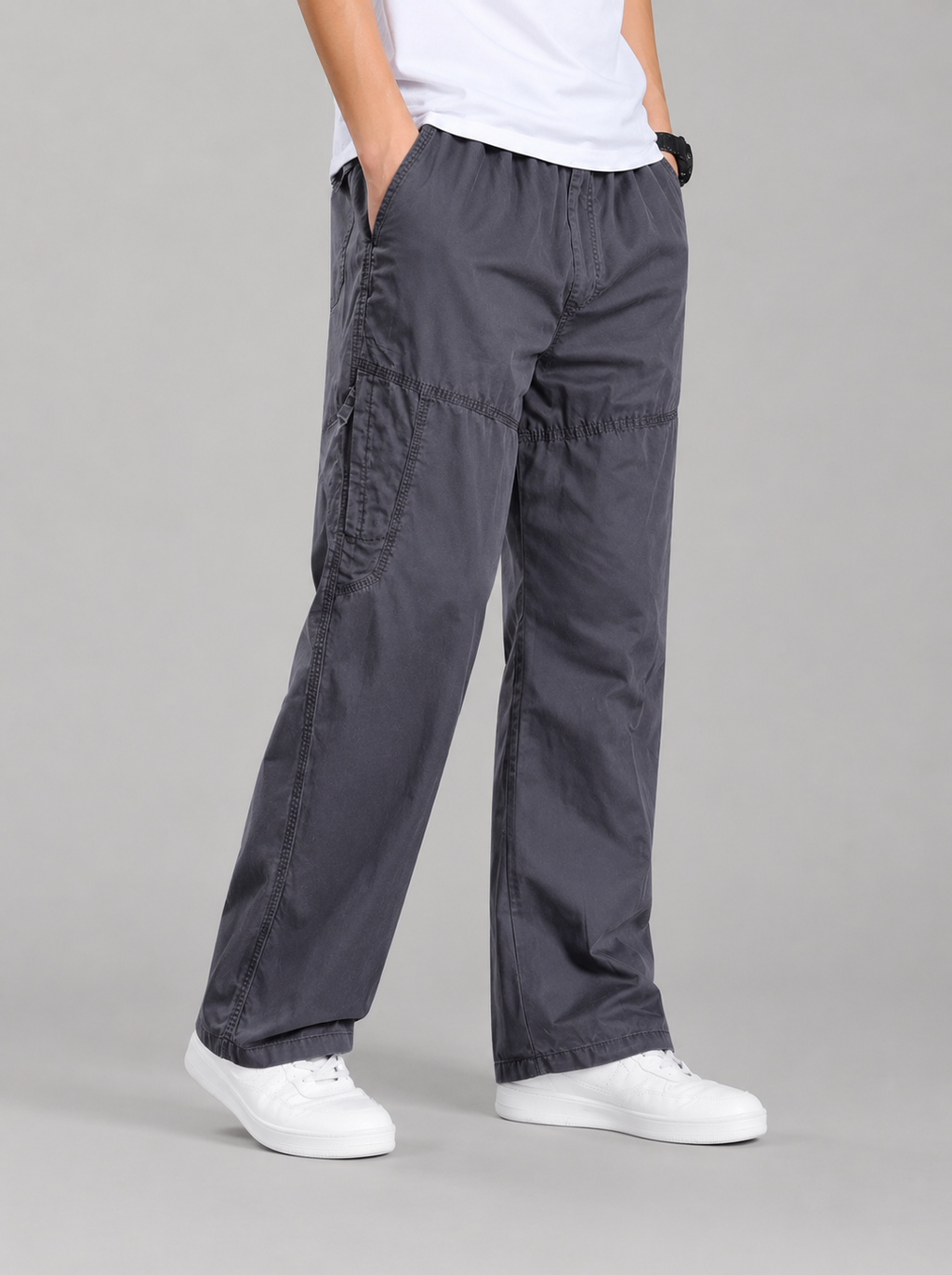 Auren™ | Pantalón Cargo Urban Flex