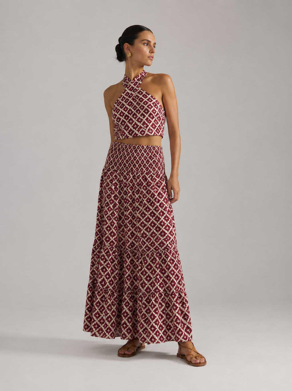 Elsa | Conjunto Elegante con Diseño de Hombros Descubiertos