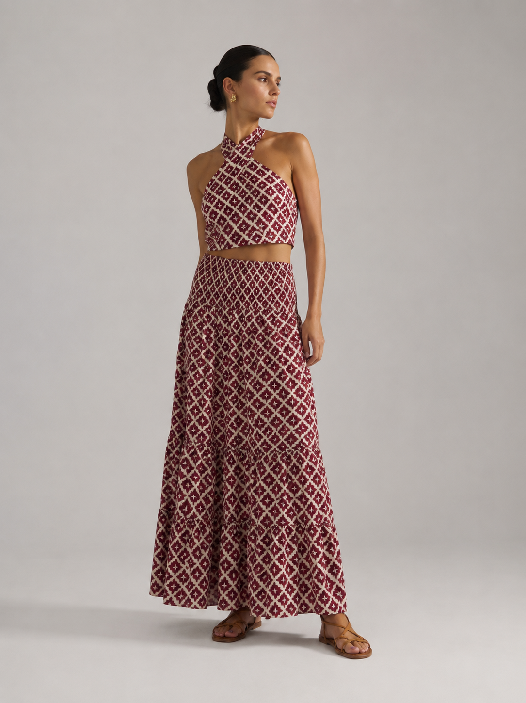 Elsa | Conjunto Elegante con Diseño de Hombros Descubiertos