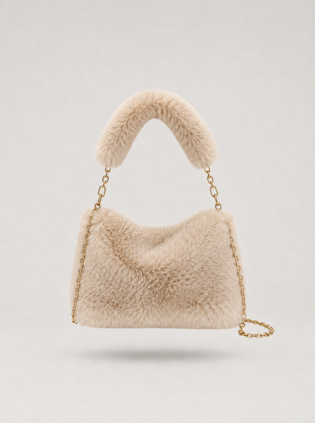 Lillian | Bolso de Hombro Afelpado