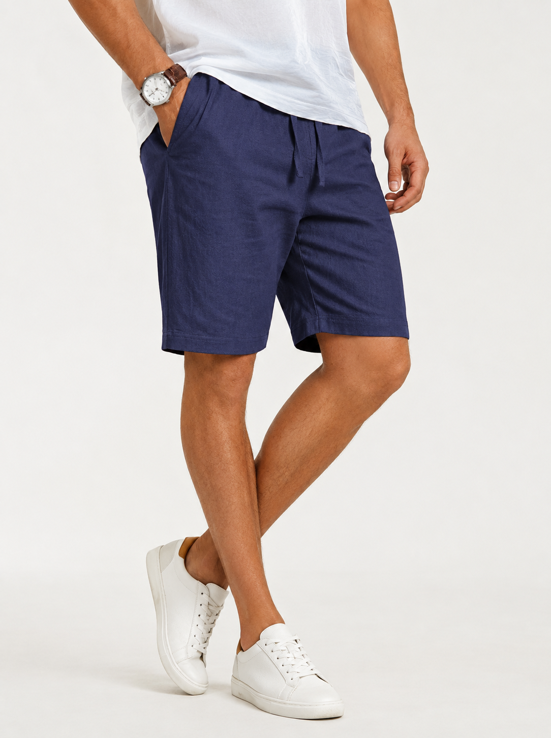 Pantalones cortos de verano de lino