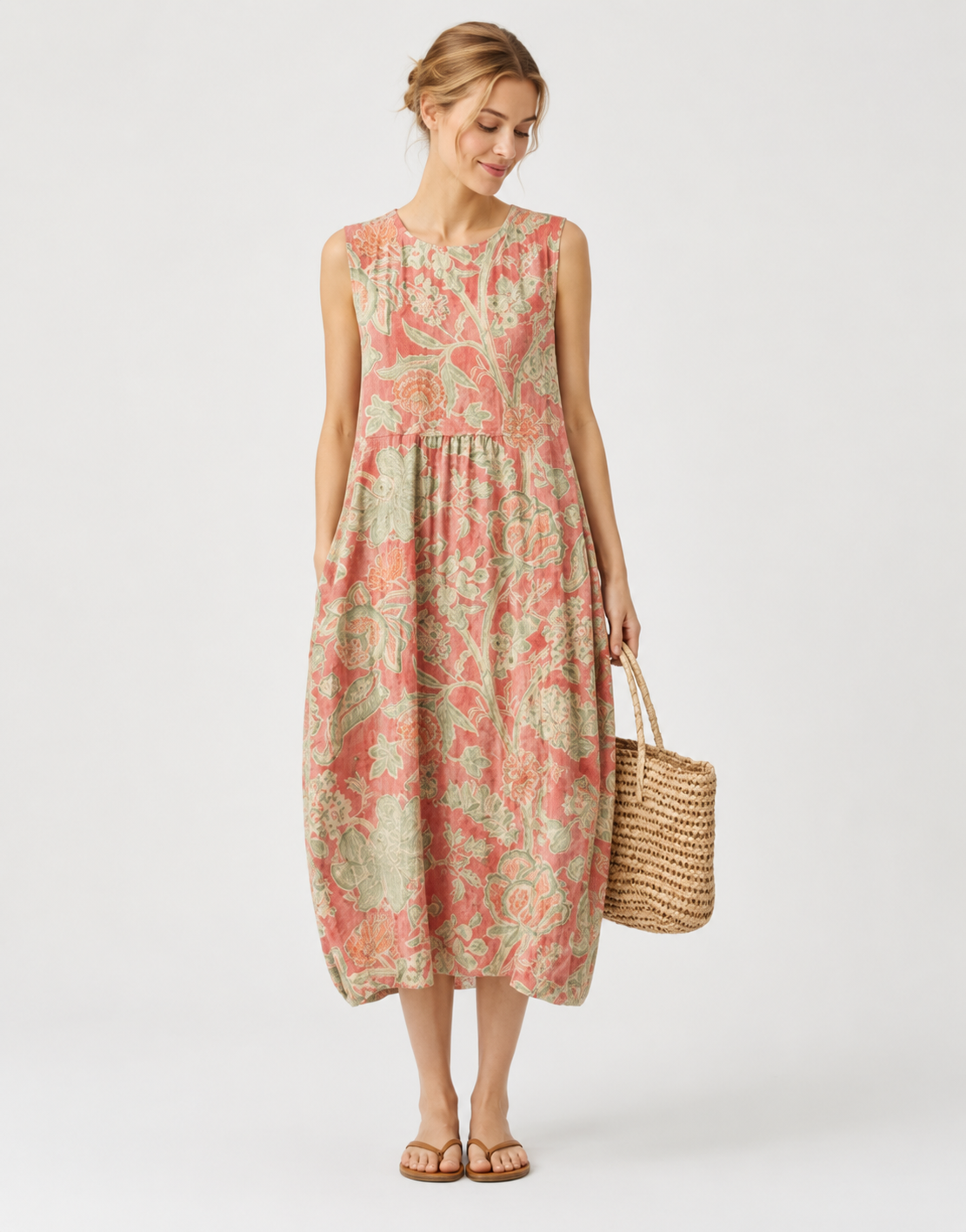 Beth™ | Vestido Midi Floral