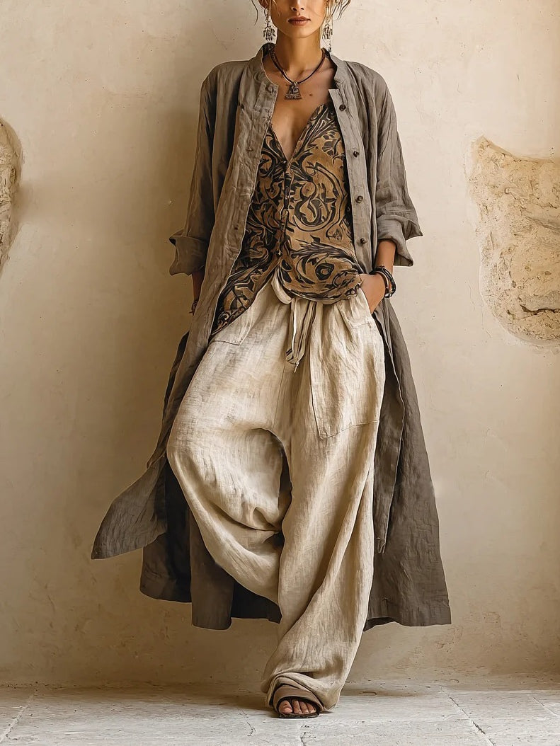 Giulia™ | Conjunto de 3 piezas Bohemio de Elegancia Natural