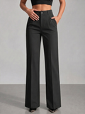 Élise™ | Pantalón de Traje de Cintura Alta
