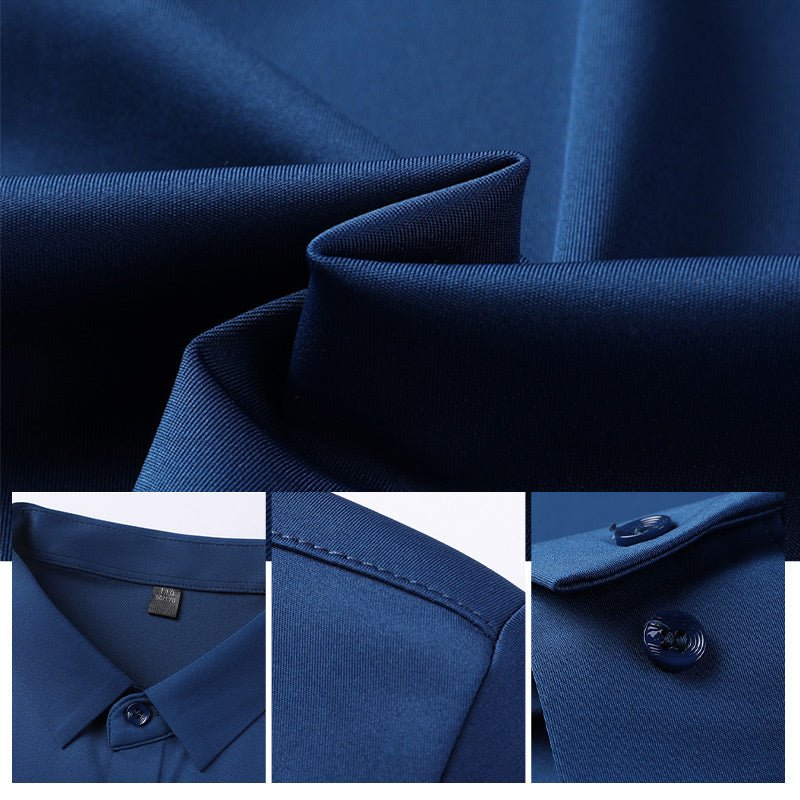 Mitchel | Camisa elástica sin arrugas para hombre